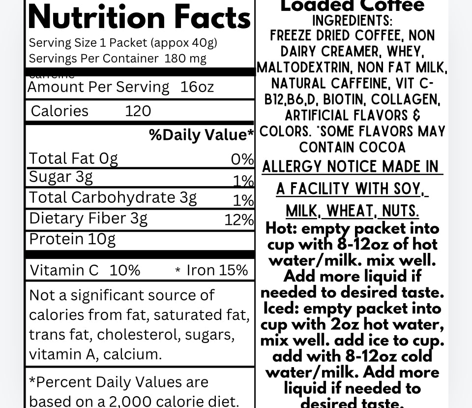 Bulk Coffee Jar with scoop