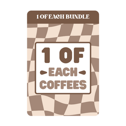 1 of Each Coffees - 21 Total
