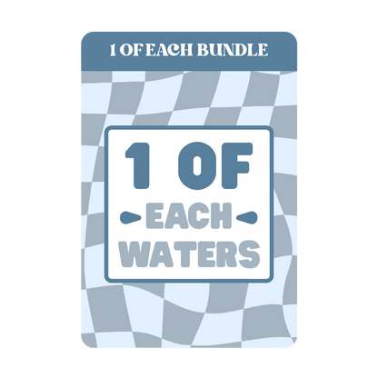 1 of Each Waters - 25 Total