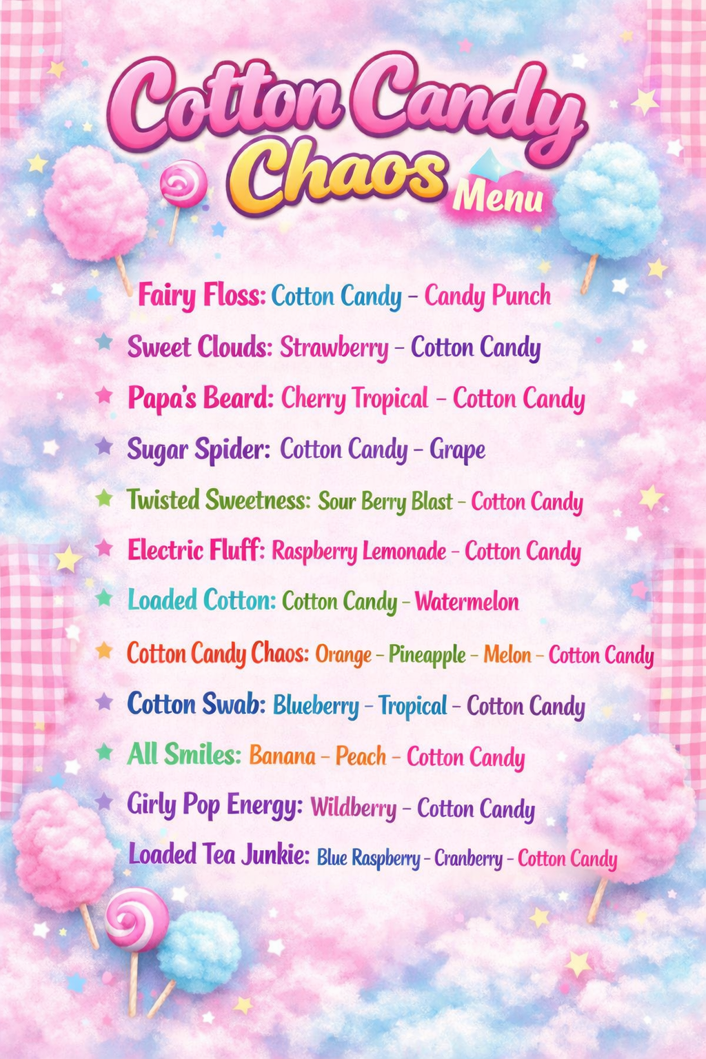 Cotton Candy Chaos 12pk
