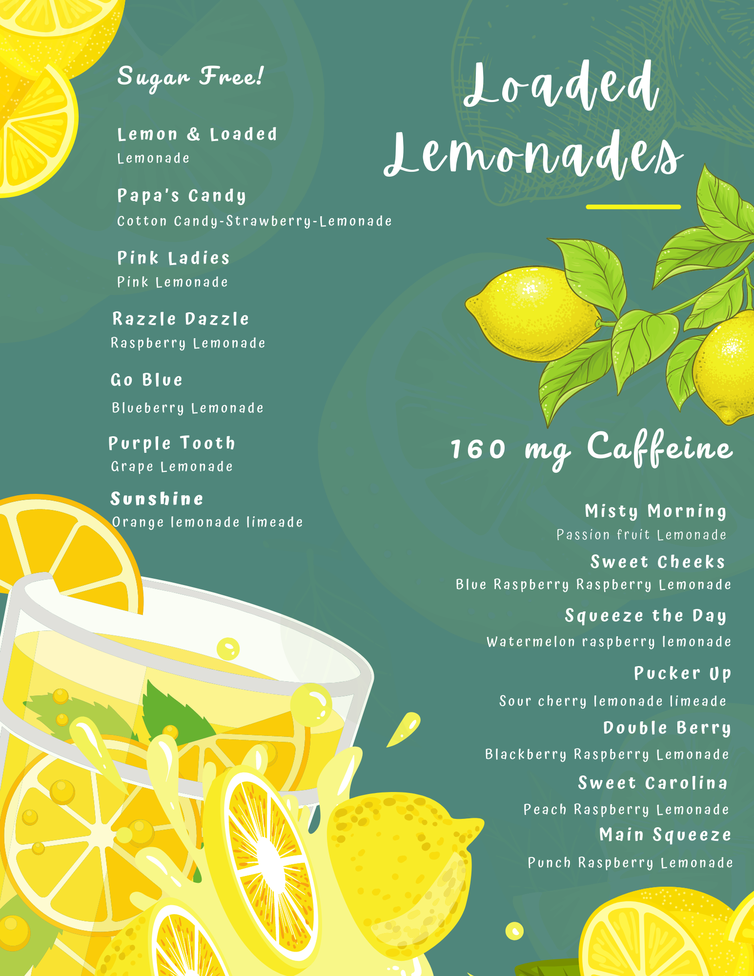 Lemonades Get Loaded! Caffeine, Candles & Chaos