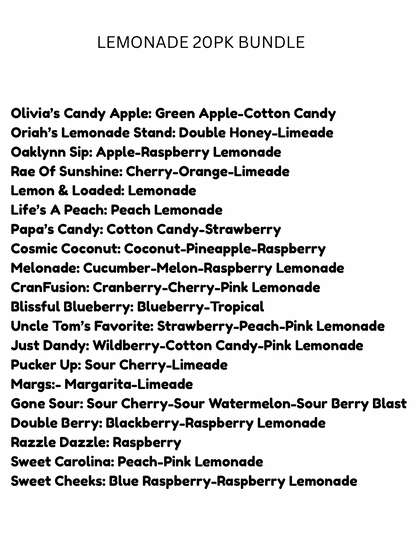 Lemonade 20 pk bundle