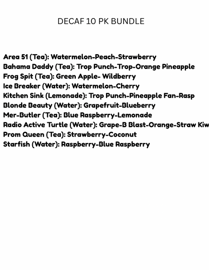 DECAF 10 pack bundle
